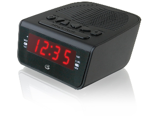 Dual Alarm Wake-Up Clock Radio