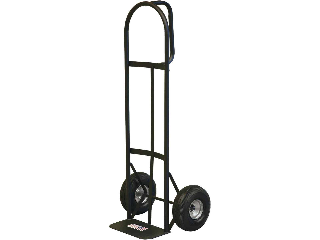 P Handle Hand Truck With 10 In Pneumatic Wheels, Dolly