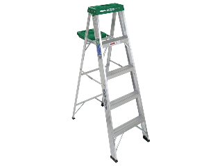 Aluminum Step Ladder Type II, 5 Ft