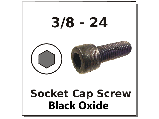 3/8-24 Fine Socket Cap Screws (Lengths)