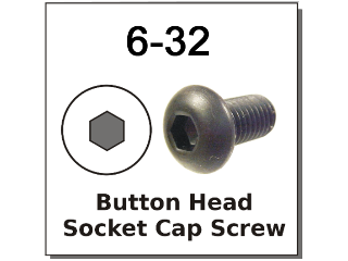 Button Head Socket Screws (Sizes)