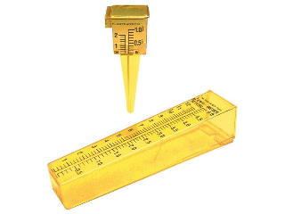 Rain Gauge With Optional Sprinkler Gauge