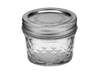 Glass Jelly Jars With Lids 4 Oz 12 Pack