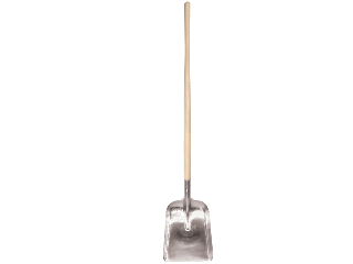 Long Handle #10 Aluminum Scoop Shovel