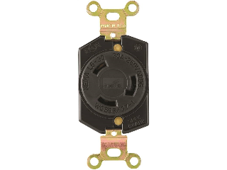 Eaton Wiring Devices Single Receptacle, 30 amp