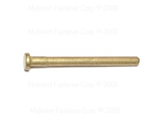 Hinge Pin Replacement (Fits National) Dull Brass, 3-1/2 In