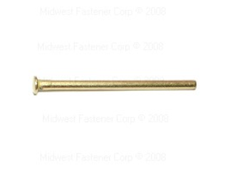 Hinge Pin Replacement 4" (Fits Stanley) Dull Brass