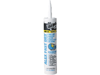 ALEX Fast Dry Caulk 10.5 Oz White