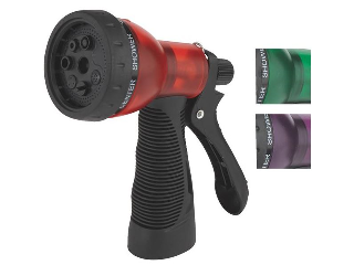 Poly 7-Pattern Pistol Grip Hose Nozzle