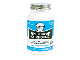 Pipe Thread Compound, Brushtop  8 Oz