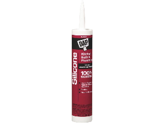 Kitchen & Bath Silicone Sealant White 10.1 Oz