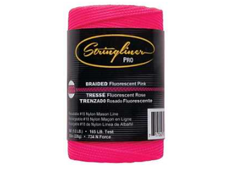 Stringliner Pro Series Nylon, Fluorescent Pink Construction Line, 500 ft