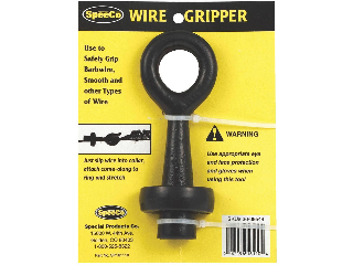 Speeco Wire Gripper, 1/4 In. Wire 5 In. L.