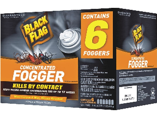 Black Flag Concentrated Indoor Insect Fogger, 6 Pk