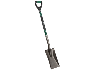 DIB Fiberglass D-Handle Square Point 32 In