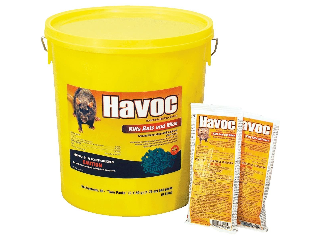 Havoc Rat And Mouse Poison Pellet Bait, 40 Pack