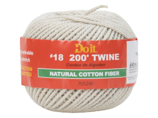 Cotton Twine #18, 200 Ft