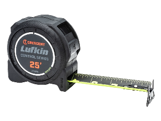 Lufkin Control Series Tape Measure, 1-3/16 In x 25 Ft