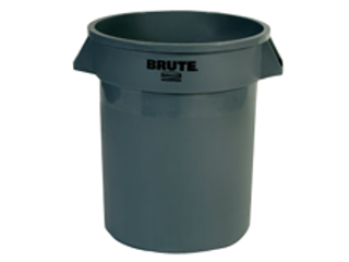 Commercial Trash Can 20 Gallon With Out Lid Gray