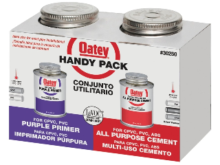 Handy Pack Purple Primer and All Purpose Cement, 4 Oz