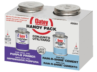 Handy Pack Purple Primer and Rain-R-Shine Cement, 4 Oz