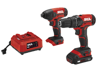 SKIL 2-Tool Drill/Impact Driver Kit