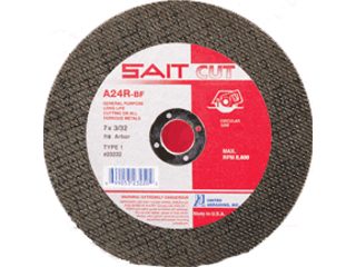 Cutoff Wheel 4-1/2 In x 3/32 In, A24R Grit 7/8 Arbor