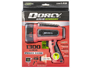 Dorcy Ultra HD Rechargeable Spotlight