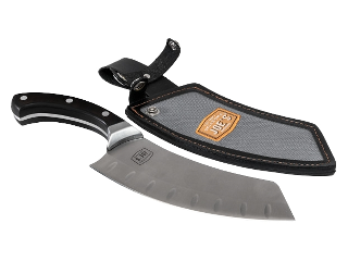 Oklahoma Joe's Blacksmith Cleaver and Chef Knife