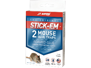 Stick-Em Mouse Glue Traps, 2 Pack