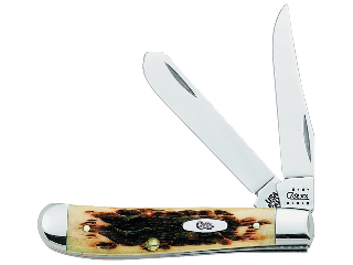 Case Mini Trapper Pocket Knife, 3-1/2 In L