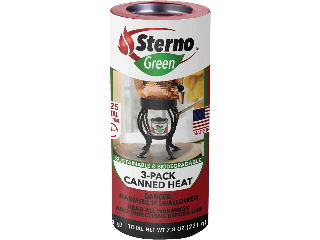 Sterno Canned Heat 2.6 Oz, Can 3 Pack