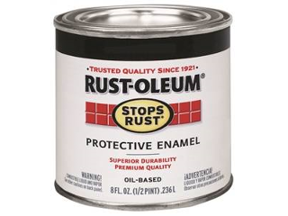 RUST-OLEUM Protective Enamel, Flat Black