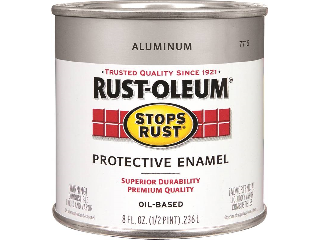 RUST-OLEUM Protective Enamel 1/2 Pt Aluminum