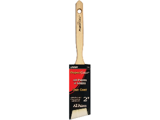 Poly/Bristle Blend Angled Latex Paint Brush, 2 In