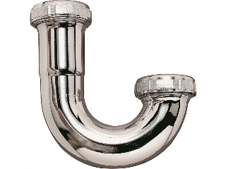 Chrome J Bend, 1-1/4 In