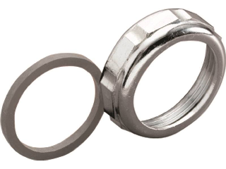 Chrome Slip Joint Nut w/ Washer, 1-1/2 In