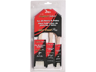 One Coat Pro All Paints & Stains Brush Set, 3 Piece