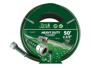 FlexiMax Heavy Duty Water Hose, 3/4 In x 50 Ft