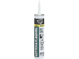 Gutter/Lap Rubber Sealant White 10.1 Oz