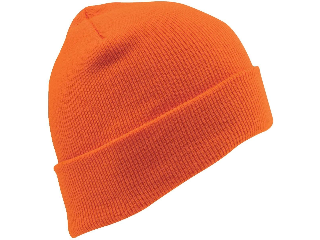 Heavyweight Beanie Cap Orange