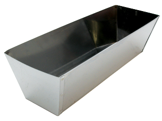 Stainless Steel Mud Pan 12 In