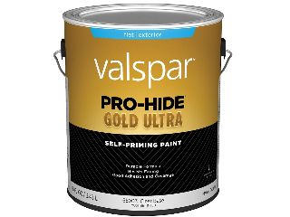 Valspar Pro-Hide Gold Latex Flat Clear Base Exterior House Paint, Ga