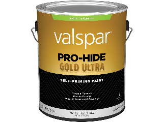 Valspar Pro-Hide Gold Satin Pastel Base Exterior House Paint (Sizes)