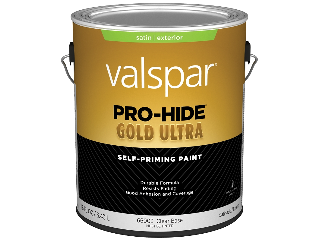 Valspar Pro-Hide Gold Satin Clear Base Exterior House Paint (Sizes)