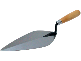 Brick Trowel 10 In X 4-3/4 In London Pattern