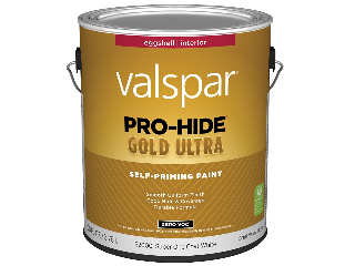 Valspar Pro-Hide Gold Ultra Eggshell Super One Coat White Base Interior Wall Paint (Sizes)