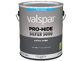 Valspar Pro-Hide Silver 5000 Latex Flat Pastel Base Interior Wall Paint (Sizes)