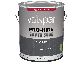 Valspar Pro-Hide Silver 5000 Latex Eggshell White Base Interior Wall Paint (Sizes)