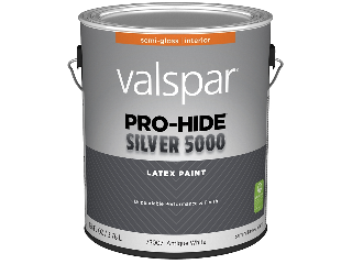 Valspar Pro-Hide Silver 5000 Latex Semi Gloss Antique White  Interior Wall Paint (Sizes)